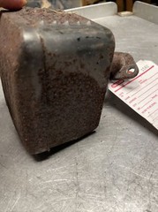 OEM GOOD USED 196 CC GENERATOR, CHINESE MUFFLER & GUARD ASSEMBLY