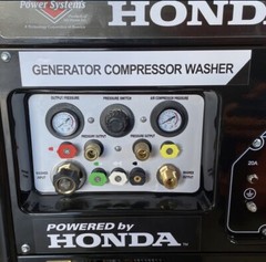 Honda 10,000 watt 4 in 1 Generator/Compressor/Power Washer/DC Charger