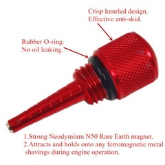 Red Run Gas Cap Oil Aluminum Funnel for Honda Generator EU1000i 2000i Eu20i