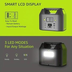 Portable Power Station – High-Capacity Generator with AC/DC/USB-C Outputs