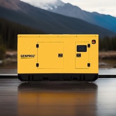 20KW GENPROZ SILENT GENERATOR DI OR NG WITH REMOTE MONITORING.