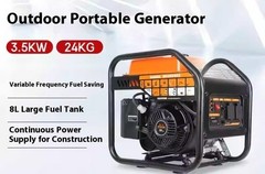 Inverter Gasoline Generator 220V Small Portable 5 KW High Power Low Noise