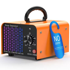 7000 Sq. Ft. 80,000 Mg Ion Generator Ozone Generator in Orange with Timer for Ca
