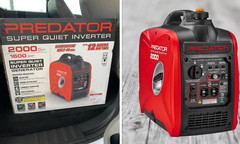 Predator 2000 Watt Super Quiet Inverter Generator with CO Secure Technology NEW