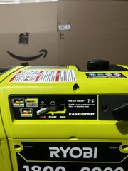 Ryobi RYi2200A 1800W 2200W Digital Inverter Generator Tested Runs EasyStart