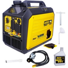 Dual Fuel 4000 Watt Inverter Generator Gas Propane Super Quiet 4 stroke EPA
