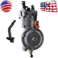 New 170F LPG Conversion Dual Fuel Carburetor set for GX200 Generator Propane US