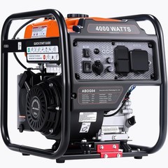 4000W Gas Powered Generator Inverter Portable 208CC Emergency Power Supply