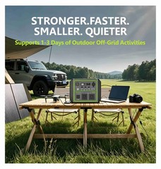 600W 336Wh Portable Power Station LiFePO4 Generato For Outdoor＆Emergency Use