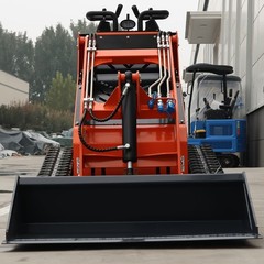 13.5HP Mini Skid Steer Loader Ride-On Tracked Crawler Dozer Farm Garden