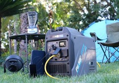 Pulsar Dual Fuel Gas Propane 4000 Watt Inverter Generator with CO Alert RV Ready
