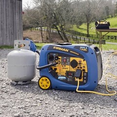 FIRMAN WH03242F 4000W Electric Start Dual Fuel Inverter Generator – Refurbished