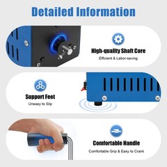 Emergency Hand Crank USB Charger Manual Power Generator for Camping Hiking