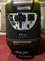 Ryobi RYi2200A 1800W 2200W Digital Inverter Generator Tested Runs EasyStart