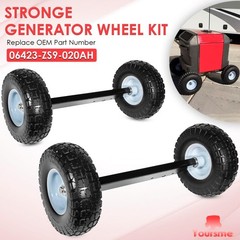 All Terrain Wheel Kit for Honda EU3000is Generator Replaces for 06423-ZS9-020AH