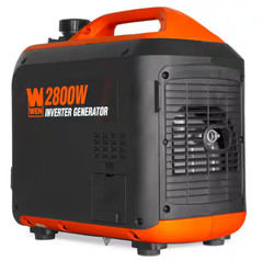 Inverter Recoil Start Generator 2800/2250-Watt Dual Fuel Portable Lightweight