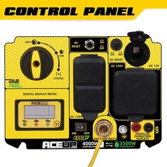 4000W Dual Fuel Inverter Generator Quiet Gas Propane EPA Fishing & Emergency RV