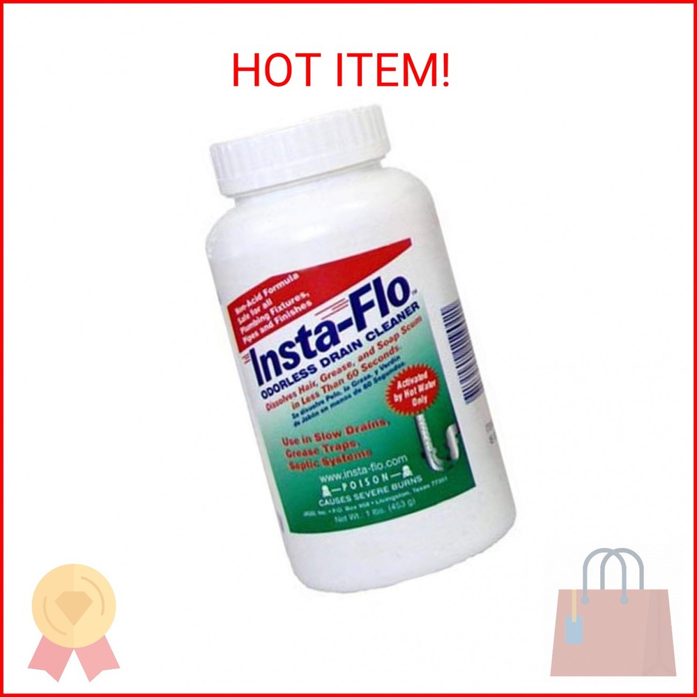 Thrift Marketing IS- 1 LB Insta Drain Cleaner