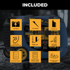 Firman WH03342 Electric Start 120V with Power Cord and Cover 4125 Starting / 330