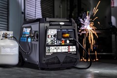 Pulsar 9500-W Quiet Portable TRI Fuel Inverter Generator Remote Start, CO Sensor
