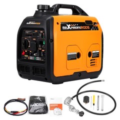 Dual Fuel Generator for Emergency Use – 5000W Gas & 4000W Propane with USB