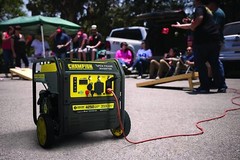 Champion 4,250-W Quiet Portable RV Ready Gas Inverter Generator w/ Remote Start