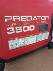 3500 Watt SUPER QUIET Inverter Generator with CO SECURE Technology, CARB