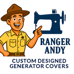 NEW GENERATOR COVER HONDA EU3000i HANDI RV BURGUNDY AUTO VINYL NO LOGO BRAND