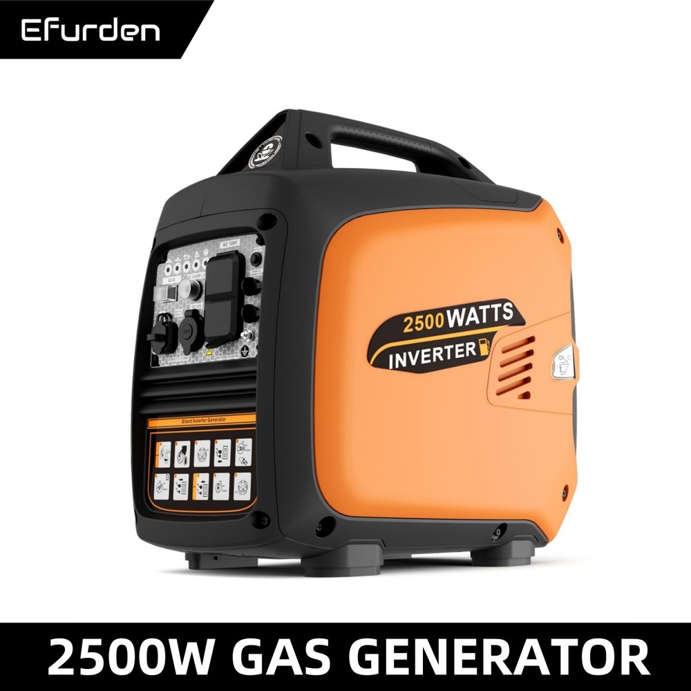 2500W Portable Inverter Generator Gas Powered Quiet for Camping RV Travel