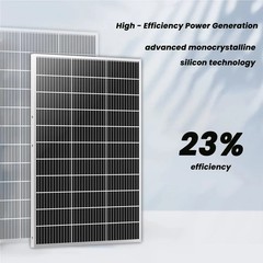 NATURE’S GENERATOR POWER SOLAR PANEL KIT 100W – 50′ CORD – ANY APPLICATION