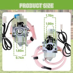 Huayi Carburetor Assy. for Predator 3500 Watts Inverter Generator 63584 with…