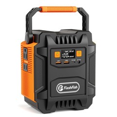 FlashFish A201 200W 172Wh Solar Generator With Solar Panel 60W 18V for Camping