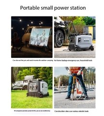 Gasoline Generator 220V Frequency Conversion Mute Portable High-power
