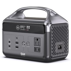 DaranEner Portable Power Station, 192Wh LiFePO4 Battery Backup Solar Grey