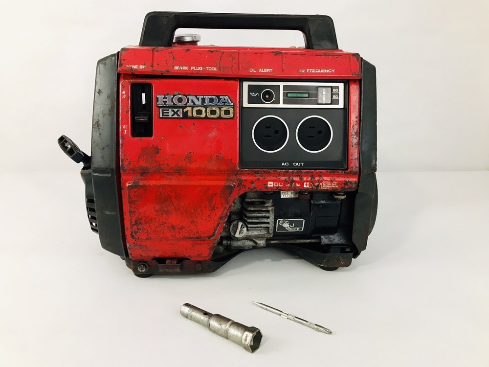 Honda EX1000 120V 8.3A 97cc 1000W Portable AC/DC Gas Powered Electric Generator