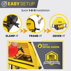 Champion Power Equipment Storm Shield Inverter Generator Cover Weatherproof 8…