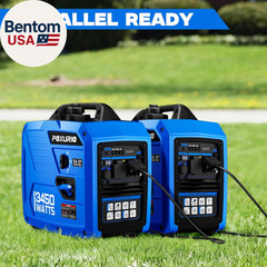 3450-Watt Portable Inverter Generator for Home Use, Super Quiet Small 120V Gas G