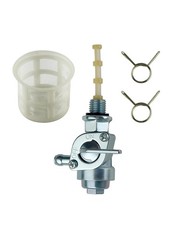 YAMAKATO Generator Petcock Fuel Tank Shut Off M10x1.25 Male with filter cup