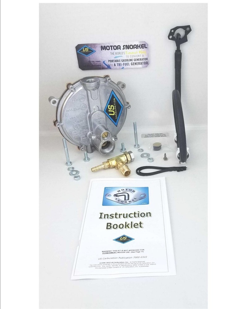 Firman 171cc-193cc-208ccSnorkel Propane Natural Gas Tri-Fuel Conversion Kit