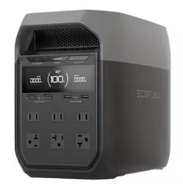 EcoFlow DELTA 3 Classic Surge 3600W Battery Generator, Portable Power Station