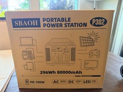 NEW SBAOH P302 Power Station Generator Blue