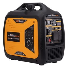 Digital Display Generator 5000W Peak Power Gas Engine Remote/Electric Start