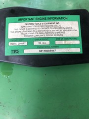 ETQ IN1800I INVERTER GENERATOR 1800 99cc NANTONG STATOR FLYWHEEL