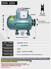 220V Permanent Magnet Brushless Generator Voltage Regulator & Excitation System