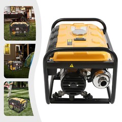 220V 4-Stroke Gasoline Generator Single Cylinder Portable Power Generator 6.5HP