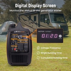 5000 Watt Generators Portable Gas Generator Inverter Quiet for Home and Camping