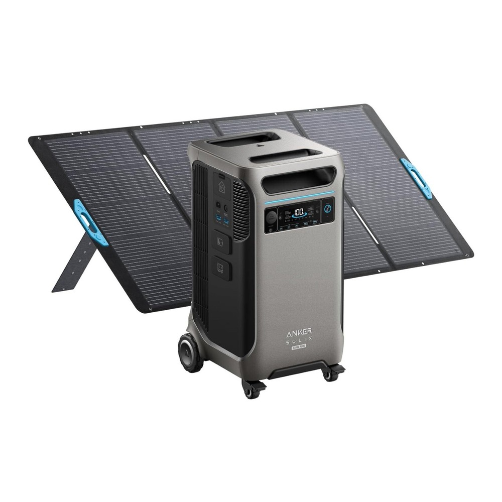 Anker SOLIX F3800 PLUS with 400W Solar Panel