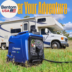 4000 Peak Watt Super Quiet Dual Fuel Portable Inverter Generator, Remote Electri