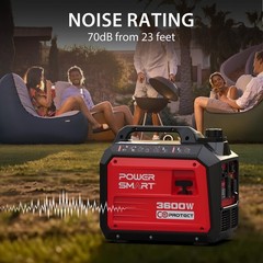 PowerSmart PS5035 PowerSmart Portable Gas Powered Generator 3600W