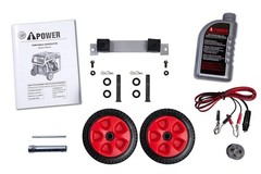 A-iPower 5000Watt Portable Generator Gas Powered RV Home Backup Outdoor